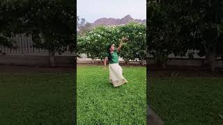 Manasil midhuna mazha dance by Jovena [upl. by Aizitel]