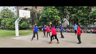 Saibaba Central School Basketball Match by Senior Girls [upl. by Eninej]