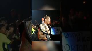 Fan Captures Incredible CloseUp of WWE Champion Randy Orton in 2009 wwe wrestling [upl. by Aihsak]