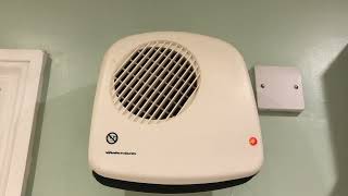 Winterwarm wall mounted fan heater relaxation video 4 minutes [upl. by Dituri]