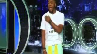 American Idol STANDING OVATION Burnell Taylor Sings Im Here in American Idol Auditions VIDEO [upl. by Conover213]