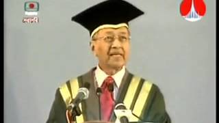 Speech of Legend Dr Mahthir Mohamad at UITS in Bangladesh 150314 [upl. by Hilly]