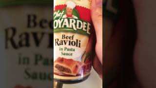 Chef Boyardee ravioli [upl. by Claretta]