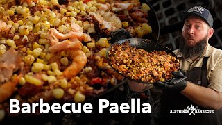 Barbecue Paella  A Delicious Twist On A Classic Dish [upl. by Etteb]