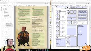 DampD 5E Character Creation Halfling Warlock ArchfeyBook  Abagail Summersday [upl. by Ainitsirhc]