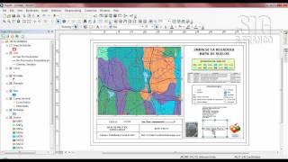 Tutorial ARCGIS Cap514 Layouts Insertar Mapa de localización [upl. by Dlanger996]