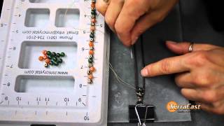 How to Make A Complete Wrapped Cord Bracelet [upl. by Medrek]