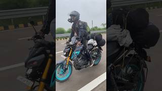 Yamaha mt15 long ride with full of luggage  the delhi Ride  yamaha mt15 [upl. by Llednil360]