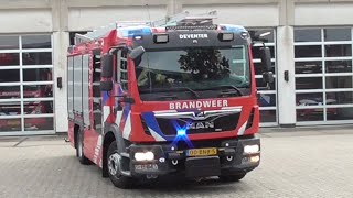 Kazernealarm P1 Brandweer Deventer TS 042830 met spoed naar een OMS melding Deventer [upl. by Belita]