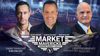 Market Mavericks l Scott Melker Gareth Soloway Mike McGlone [upl. by Ardnaz971]