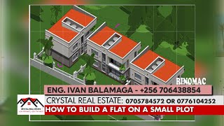 HOW TO BUILD A FLAT ON A SMALL PIECE OF LAND AND BECOME MORE LUCRATIVE  Eng BALAMAGA demostrates [upl. by Eynenihc]