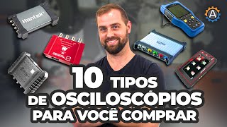 10 TIPOS DE OSCILOSCÓPIO UTILIZADOS POR MECÂNICOS  QUAL O MELHOR [upl. by Shalna]