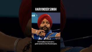 Harvinder Singh First Indian to secure a gold medal at the Paralympicsolympics motivation [upl. by Whorton920]