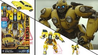 Bumblebee The Movie Bumblebee Power Changer Toy Analysis E1 [upl. by Haden]