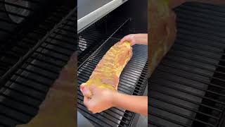 St Louis Ribs cooking ribs [upl. by Adiaj]