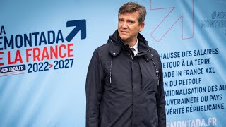 Arnaud Montebourg quotoffre sa candidaturequot à quotun projet communquot [upl. by Zanas]