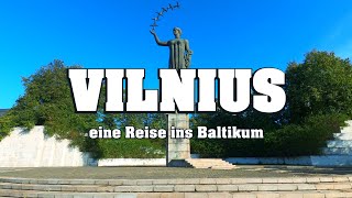 🇱🇹🏤🏰Vilnius die litauische Hauptstadt 4K🎥 [upl. by Schuyler]