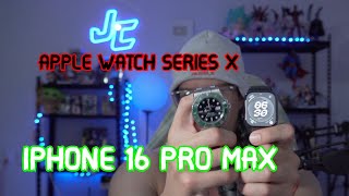 Iphone 16Pro Max  Apple Watch Series X Primeras impresiones [upl. by Aizat]