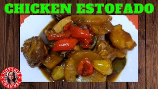 How To Cook Chicken Estofado  Homemade Estofadong Manok  Easy Recipe [upl. by Trebornhoj]