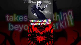 WD gaster vs zalgo no effort edit shorts creepypasta [upl. by Aneeles]