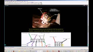 Toyota Tarago Previa Estima 1992 TCR10 Stereo head unit radio wiring diagram [upl. by Eslud]