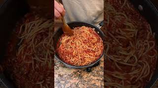 Super Spaghetti Casserole 🍝 recipe food cooking [upl. by Cowley]