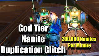 God Tier Nanite Duplication Glitch 200000 Nanites Per Minute  No Mans Sky [upl. by Thinia734]