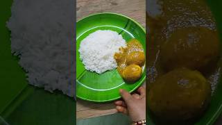 eivabe dimer recipe kore khele besh valoi lage 😍 dimcurry eggrecipe eggcurry food viralvideo [upl. by Timms]