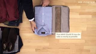 How To Pack With Tumi  MR PORTER [upl. by Acyre]