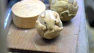 Netsuke Ivory Carvings [upl. by Asikal]