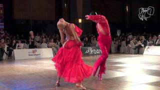 2011 WDSF World Latin Final Goffredo  Matus Solo Cha Cha PoV [upl. by Valencia]