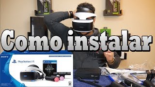 Playstation VR Como instalar [upl. by Nosnehpets]