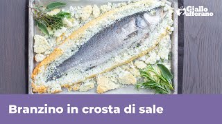 BRANZINO AL SALE facile da preparare cottura perfetta [upl. by Aineg647]