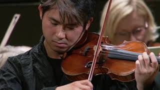 Fumiaki Miura Shostakovich Violin Concerto No 1  SanttuMatias Rouvali GothenburgSO [upl. by Elleirad]