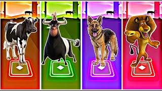 Cow 🆚 Ferdinand 🆚 Dog 🆚 Madagascar 🆚 Who Will Win [upl. by Nelson]