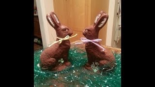 How to make a Solid Chocolate Easter Bunny [upl. by Wildon106]