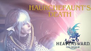 Final Fantasy XIV  Haurchefants Death [upl. by Anirrak]