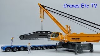 NZG Liebherr LR 16002 Crawler Crane by Cranes Etc TV [upl. by Aimehs851]