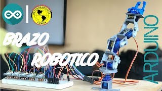 Brazo Robótico con Arduino  2018  Colegio Americano Huehuetenango [upl. by Binette]