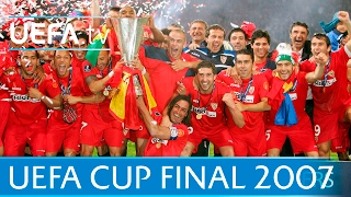 2007 UEFA Cup final highlights  SevillaEspanyol [upl. by Cralg]