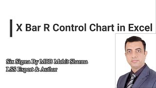 Easily learn how to create X bar amp R Control Chart in Excel [upl. by Carolina]