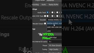 What Encoder should you use for Streaming amp Recording OBS Studio [upl. by Demodena]