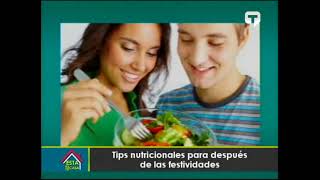 Tips nutricionales para después de las festividades [upl. by Adnarb630]