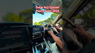 Sunroof new pajero sport dakar 4x2 2024 Mitsubishisurabaya pajerosport [upl. by Eiruam]