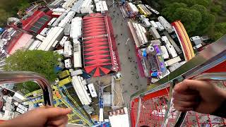 Most INSANE Capriolo ride I have ever done Maxximum Laurier onride Foire du Trône Paris 2023 [upl. by Lucine874]