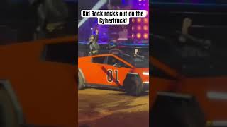 KidRock rocks out on the CybertruckKidRock Cybertruck [upl. by Eelhsa]