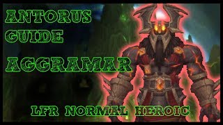 Aggramar GUIDE  Antorus LFRNORMALHEROIC [upl. by Girardi]