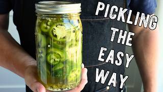 Pickled Jalapenos  SO EASY  Chilihead Tip [upl. by Menashem]