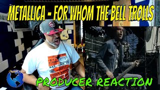 Metallica For Whom the Bell Tolls Live Cliff Em All  Producer Reaction [upl. by Airretnahs423]