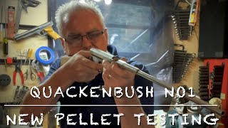 Quackenbush No 1 21 pellet and dart rifle First tests with new ammo how will it do [upl. by Inod]